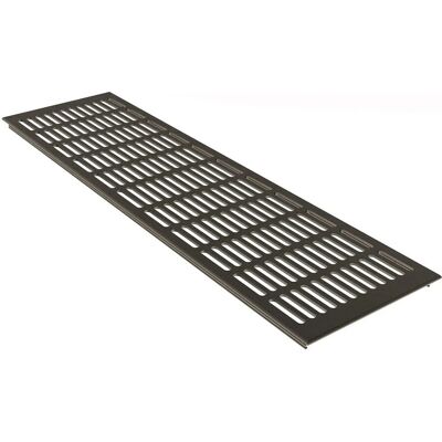 MS Beschläge Türlüftungsgitter 150 x 1200 mm Aluminium Braun Eloxiert MS Beschläge Türlüftungsgitter 150 x 1200 mm Aluminium Braun Eloxiert