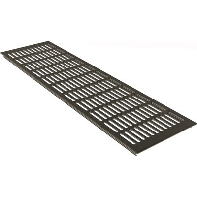 MS Beschläge Türlüftungsgitter 150 x 200 mm Aluminium Braun Eloxiert MS Beschläge Türlüftungsgitter 150 x 200 mm Aluminium Braun Eloxiert