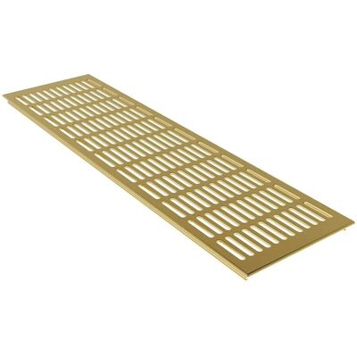 MS Beschläge Türlüftungsgitter 150 x 200 mm Heizungsdeckel Gold Eloxiert MS Beschläge Türlüftungsgitter 150 x 200 mm Heizungsdeckel Gold Eloxiert
