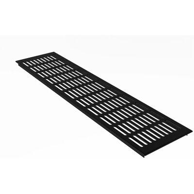 MS Beschläge Heizungsabdeckung 130 x 400 mm Gitter Schwarz RAL 9005 MS Beschläge Heizungsabdeckung 130 x 400 mm Gitter Schwarz RAL 9005