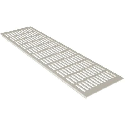 MS Beschläge Aluminiumgitter 150 x 500 mm Weiß RAL9010 Türbelüftung MS Beschläge Aluminiumgitter 150 x 500 mm Weiß RAL9010 Türbelüftung