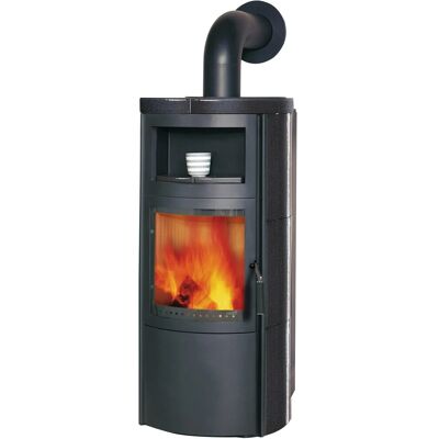 Hark Vito WW GT ECOplus Kaminofen Ofenkacheln Meteorschwarz 8 kW wasserführend Hark Vito WW GT ECOplus Kaminofen Ofenkacheln Meteorschwarz 8 kW wasserführend
