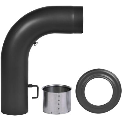 FIREFIX - Rohre 15x45 - Ø15 cm - 45 cm - Oven pipe FIREFIX - Rohre 15x45 - Ø15 cm - 45 cm - Oven pipe