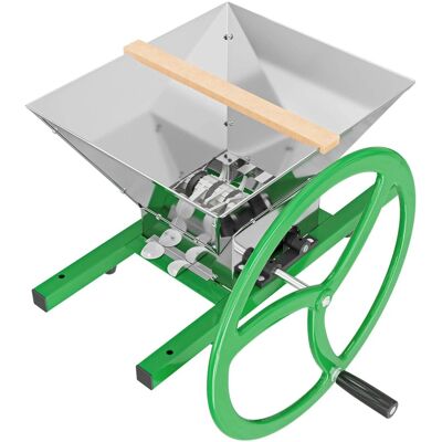 Wiltec Obstmühle 7L Trichter Runde Handkurbel Obstmühle Saftpresse Apfelpresse Wiltec Obstmühle 7L Trichter Runde Handkurbel Obstmühle Saftpresse Apfelpresse