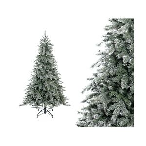 Evergreen Künstlicher Weihnachtsbaum Frost Fichte   ink Kunstschnee    Weiß   180 cm