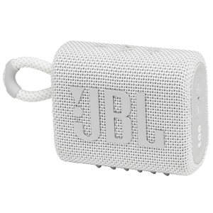 JBL Go 3 White Bluetooth Speaker