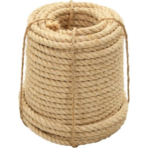 vidaXL Seil 100% Sisal 16 mm 50 m - Size: 16 mm x 50 m