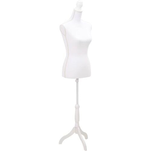 vidaXL Damenbüste Schneiderpuppe Torso Weiß - Weiß - Size: N/A