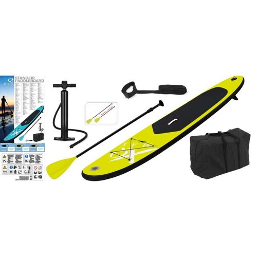 XQ Max Stand-up-Paddle-Board 285 cm Aufblasbar Limettengrün & Schwarz – Mehrfarbig – Size: N/A