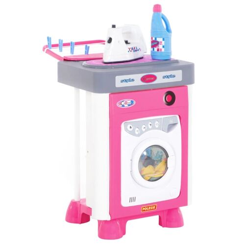 Polesie wader 8-tlg. Spielzeug-Waschmaschine Set 45x31x46 cm PP - Size: N/A