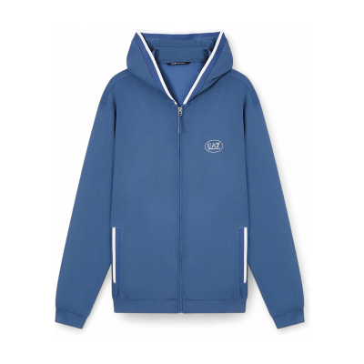 EA7 für Herren. 7M001544_AF13289 Tennis Club Sweatshirt blau (XXL), Lässig, Sportlich, Sportbekleidung, Multisport, Polyester, Kurzarm EA7 für Herren. 7M001544_AF13289 Tennis Club Sweatshirt blau (XXL), Lässig, Sportlich, Sportbekleidung, Multisport, Polyester, Kurzarm