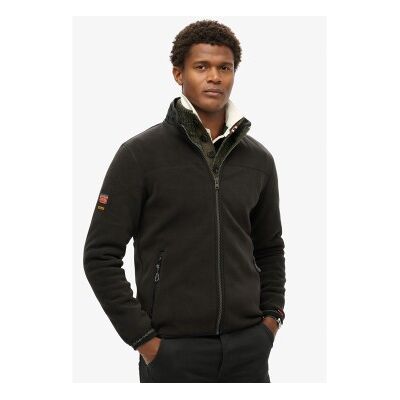 Superdry für Herren. M2014152A Active Full-Zip Fleece-Futter schwarz (XXL), Lässig, Langarm, Recyceltes Polyester, Nachhaltig Superdry für Herren. M2014152A Active Full-Zip Fleece-Futter schwarz (XXL), Lässig, Langarm, Recyceltes Polyester, Nachhaltig
