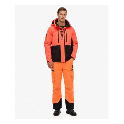 Superdry für Herren. MS110195A Ultimate Freestyle Skihose orange (S), Sportlich, Polyester, Schnee, Draußen Superdry für Herren. MS110195A Ultimate Freestyle Skihose orange (S), Sportlich, Polyester, Schnee, Draußen
