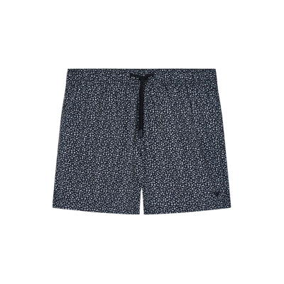 Giorgio Armani Emporio Armani für Herren. EM000583_AF20439 Schwarz gemusterter Badeanzug (M), Strandbekleidung, Polyester Giorgio Armani Emporio Armani für Herren. EM000583_AF20439 Schwarz gemusterter Badeanzug (M), Strandbekleidung, Polyester