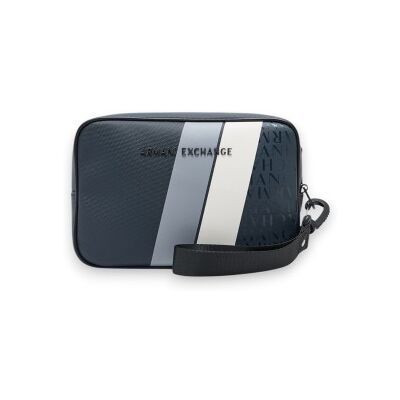 A X Armani Exchange für Herren. XM001271AF11935MB482 Marineblaue Tasche (OSFA), Lässig, Polyester A X Armani Exchange für Herren. XM001271AF11935MB482 Marineblaue Tasche (OSFA), Lässig, Polyester