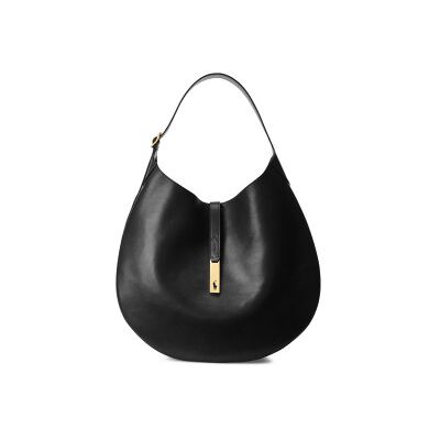 Polo Ralph Lauren für Damen. 428867518001 Umhängetasche Polo ID Leder Umhängetasche groß schwarz (OSFA), Lässig Polo Ralph Lauren für Damen. 428867518001 Umhängetasche Polo ID Leder Umhängetasche groß schwarz (OSFA), Lässig