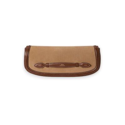 Polo Ralph Lauren für Damen. 428P11043001 Bellport Clutch-Tasche aus beigefarbenem Wildleder (OSFA), Lässig Polo Ralph Lauren für Damen. 428P11043001 Bellport Clutch-Tasche aus beigefarbenem Wildleder (OSFA), Lässig
