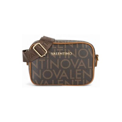 Valentino für Damen. VBS9IS15 Braune Umhängetasche mit Monogramm (OSFA), Lässig, Polyurethan Valentino für Damen. VBS9IS15 Braune Umhängetasche mit Monogramm (OSFA), Lässig, Polyurethan