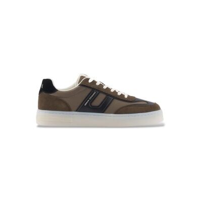 A X Armani Exchange für Herren. XM002199AF21422MZ439 Braune Tennisschuhe (42.5), Schwarz, Wohnung, Schnürsenkel, Lässig A X Armani Exchange für Herren. XM002199AF21422MZ439 Braune Tennisschuhe (42.5), Schwarz, Wohnung, Schnürsenkel, Lässig