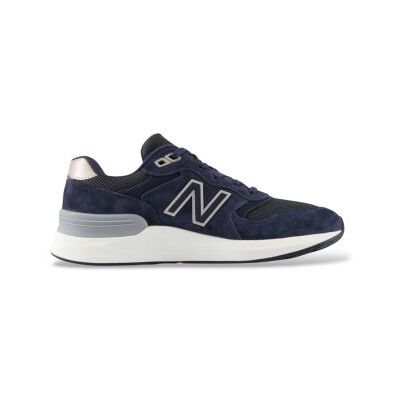 New Balance für Damen. W880V7_CA Fresh Foam X Walking 880 v7 Laufschuhe aus Leder, marineblau (39 2E), Schwarz, Wohnung, Nobuck, Schnürsenke New Balance für Damen. W880V7_CA Fresh Foam X Walking 880 v7 Laufschuhe aus Leder, marineblau (39 2E), Schwarz, Wohnung, Nobuck, Schnürsenke