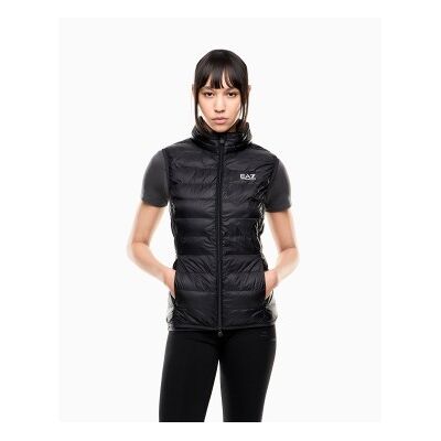 EA7 für Damen. 7W000472_AF12477 Core Lady Weste Schwarz (3XL), Polyurethan, Draußen, Ärmellos / Hosenträger EA7 für Damen. 7W000472_AF12477 Core Lady Weste Schwarz (3XL), Polyurethan, Draußen, Ärmellos / Hosenträger