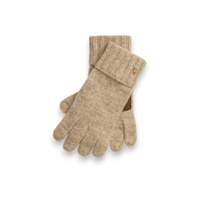 Polo Ralph Lauren für Herren. 449800759003 Touchscreen-Lederhandschuhe beige (OSFA), Lässig, Klassisch Polo Ralph Lauren für Herren. 449800759003 Touchscreen-Lederhandschuhe beige (OSFA), Lässig, Klassisch