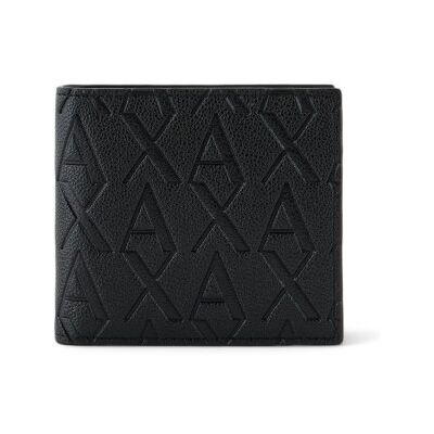 A X Armani Exchange für Herren. XM000167AF12133UC001 Logo-Brieftasche schwarz (OSFA), Lässig, Polyester A X Armani Exchange für Herren. XM000167AF12133UC001 Logo-Brieftasche schwarz (OSFA), Lässig, Polyester
