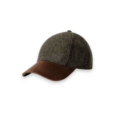 Hackett London für Herren. HM0400114 Hbone Tartan Kappe grün (OSFA), Lässig, Wolle, Klassisch Hackett London für Herren. HM0400114 Hbone Tartan Kappe grün (OSFA), Lässig, Wolle, Klassisch
