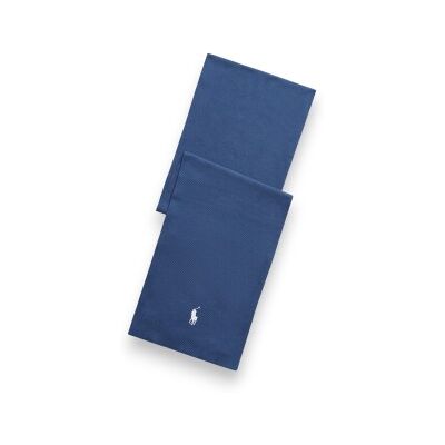 Polo Ralph Lauren für Herren. 710886139022 Blauer gekämmter Baumwollschal (OSFA), Lässig, Baumwolle Polo Ralph Lauren für Herren. 710886139022 Blauer gekämmter Baumwollschal (OSFA), Lässig, Baumwolle
