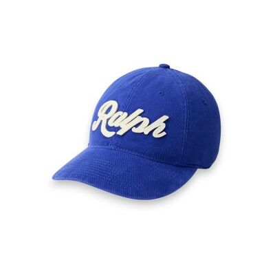 Polo Ralph Lauren für Herren. 710P04900502 Twill-Cap mit blauem Ralph-Logo (OSFA), Lässig, Baumwolle Polo Ralph Lauren für Herren. 710P04900502 Twill-Cap mit blauem Ralph-Logo (OSFA), Lässig, Baumwolle