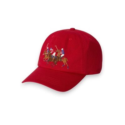 Polo Ralph Lauren Unisex für Kinder. 322A96611001 Kappe aus Baumwolltwill mit rotem Logo (5/7años), Lässig, Baumwolle, Kinderbekleidung Polo Ralph Lauren Unisex für Kinder. 322A96611001 Kappe aus Baumwolltwill mit rotem Logo (5/7años), Lässig, Baumwolle, Kinderbekleidung