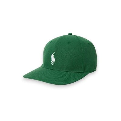 Polo Ralph Lauren für Herren. 710B19128001 Grüne Twill-Kappe mit hoher Krone (OSFA), Lässig, Recyceltes Polyester Polo Ralph Lauren für Herren. 710B19128001 Grüne Twill-Kappe mit hoher Krone (OSFA), Lässig, Recyceltes Polyester