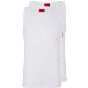 HUGO für Herren. 50469778 2er-Pack weiße Logo-Westen (XXL), Heimtextilien, Baumwolle HUGO für Herren. 50469778 2er-Pack weiße Logo-Westen (XXL), Heimtextilien, Baumwolle