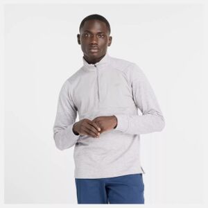 New Balance Herren Heat Grid Half Zip - Grau - Kapuzensweat New Balance Herren Heat Grid Half Zip - Grau - Kapuzensweat