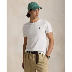 Polo Ralph Lauren für Herren. 710680785003 Custom Slim Fit Strickhemd weiß (L), Lässig, Baumwolle, Kurzarm Polo Ralph Lauren für Herren. 710680785003 Custom Slim Fit Strickhemd weiß (L), Lässig, Baumwolle, Kurzarm