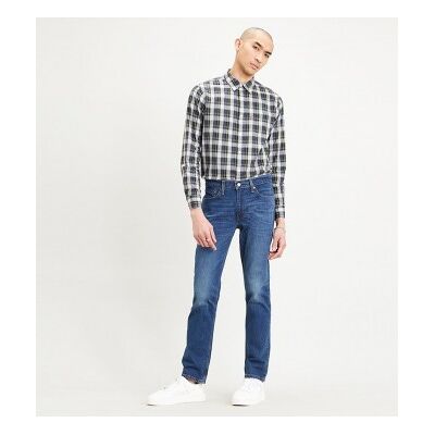 Levi's für Herren. 04511-1163 Jeans 511 Slim Dunkel Indigoblau (30/30), Schwarz, Lässig, Baumwolle, Nachhaltig, Marine Levi's für Herren. 04511-1163 Jeans 511 Slim Dunkel Indigoblau (30/30), Schwarz, Lässig, Baumwolle, Nachhaltig, Marine
