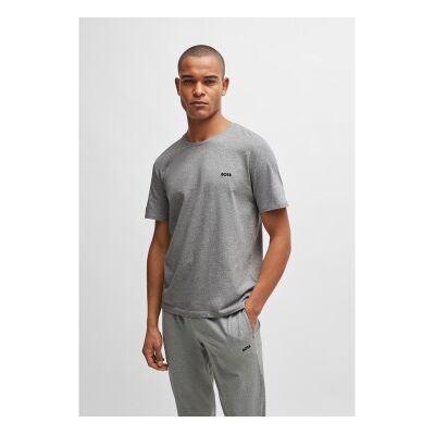 Boss für Herren. 50515391 Mix&Match-T-Shirt; grau (L), Heimtextilien, Baumwolle, Kurzarm Boss für Herren. 50515391 Mix&Match-T-Shirt; grau (L), Heimtextilien, Baumwolle, Kurzarm