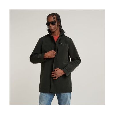 G-Star für Herren. D25378-C408-G766 Garber Trenchcoat schwarz (M), Lässig, Recyceltes Polyester, Nachhaltig G-Star für Herren. D25378-C408-G766 Garber Trenchcoat schwarz (M), Lässig, Recyceltes Polyester, Nachhaltig