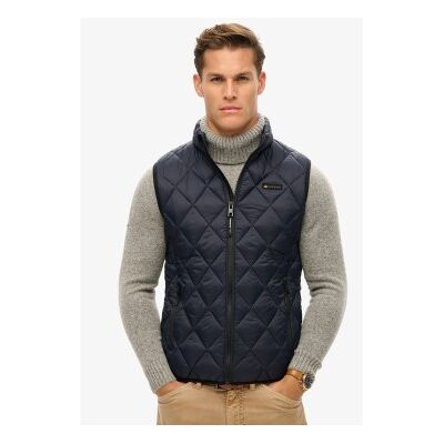 Superdry für Herren. M5012143A Fuji Lite Weste navy (L), Lässig, Nylon, Marine Superdry für Herren. M5012143A Fuji Lite Weste navy (L), Lässig, Nylon, Marine