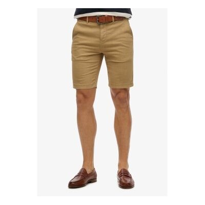Superdry für Herren. M7110397A Beigefarbene Shorts von Vintage International (30), Lässig, Baumwolle Superdry für Herren. M7110397A Beigefarbene Shorts von Vintage International (30), Lässig, Baumwolle