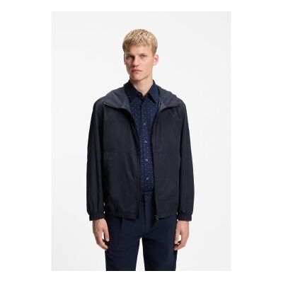 Boss für Herren. 50566518 Windbreaker Otily marineblau (46), Lässig, Polyamid Boss für Herren. 50566518 Windbreaker Otily marineblau (46), Lässig, Polyamid