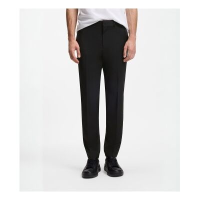 HUGO für Herren. 50570739 Hesten Hose in Schwarz (106), Lässig, Party, Wolle, Klassisch HUGO für Herren. 50570739 Hesten Hose in Schwarz (106), Lässig, Party, Wolle, Klassisch