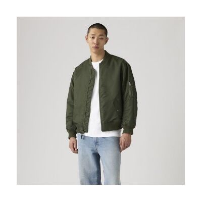 Levi's für Herren. 005AL-0001 Grüne MA1 Bomberjacke (S), Lässig, Polyamid Levi's für Herren. 005AL-0001 Grüne MA1 Bomberjacke (S), Lässig, Polyamid