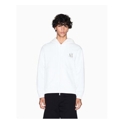 A X Armani Exchange für Herren. XM000370AF10818U0009 Lässiges Sweatshirt weiß (XXL), Baumwolle, Langarm A X Armani Exchange für Herren. XM000370AF10818U0009 Lässiges Sweatshirt weiß (XXL), Baumwolle, Langarm