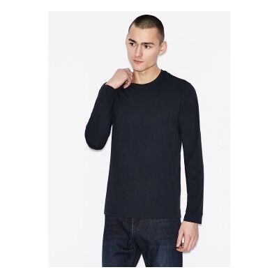 A X Armani Exchange für Herren. 8NZM77ZJA5Z1510 Maglia marineblauer Pullover (XL), Lässig, Baumwolle, Langarm A X Armani Exchange für Herren. 8NZM77ZJA5Z1510 Maglia marineblauer Pullover (XL), Lässig, Baumwolle, Langarm