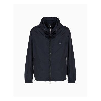A X Armani Exchange für Herren. XM000342AF12285UB101 Komplette Jacke navy (XL), Lässig, Polyamid, Marine A X Armani Exchange für Herren. XM000342AF12285UB101 Komplette Jacke navy (XL), Lässig, Polyamid, Marine