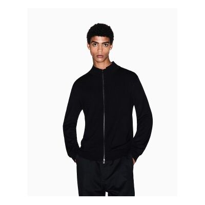 A X Armani Exchange für Herren. XM001279AF10454UC001 Jacke Blend schwarz (L), Lässig, Viskose A X Armani Exchange für Herren. XM001279AF10454UC001 Jacke Blend schwarz (L), Lässig, Viskose
