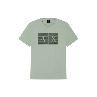 A X Armani Exchange für Herren. 8NZTCKZ8H4ZU7210 Grünes Freizeit-T-Shirt (L), Lässig, Baumwolle, Kurzarm A X Armani Exchange für Herren. 8NZTCKZ8H4ZU7210 Grünes Freizeit-T-Shirt (L), Lässig, Baumwolle, Kurzarm