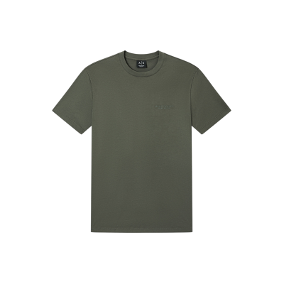 A X Armani Exchange für Herren. XM001281AF10361M8317 Tägliches grünes T-Shirt (M), Lässig, Baumwolle, Kurzarm A X Armani Exchange für Herren. XM001281AF10361M8317 Tägliches grünes T-Shirt (M), Lässig, Baumwolle, Kurzarm
