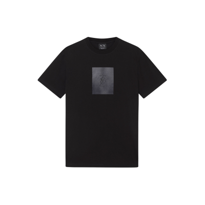 A X Armani Exchange für Herren. XM002213AF10356UC001 T-shirt schwarzer Druck (XS), Lässig, Baumwolle, Kurzarm A X Armani Exchange für Herren. XM002213AF10356UC001 T-shirt schwarzer Druck (XS), Lässig, Baumwolle, Kurzarm